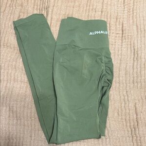 Alphalete Olive Active Leggings